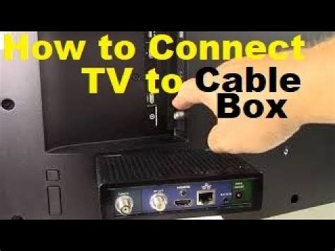 how to connect metal cable to box|cable ready tv without box.